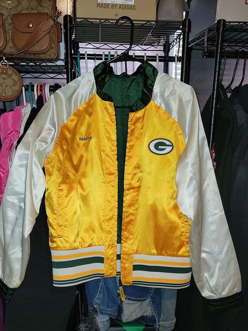 Greenbay Satin REVERSIBLE Jacket.